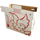 Live Bird Shipping Boxes  vented  Chicken Shipping Usps Approved Economy Size