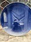 Bing   Grondahl 1895 - 1930 B g Christmas Jubilee Plate  The Old Organist