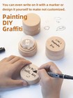 Iwoohome 3pcs Blank Tooth Fairy Box Diy Graffiti For Girls And Boys Plain Woo   