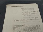 1807 Anthony Cuthbert  Mast-maker Will Probate Document Philadelphia Pa