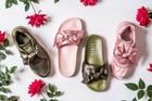 Puma Fenty Rihanna Pink Satin Bow Slides Sandals Shoes 5 5 6 New Sold Out   