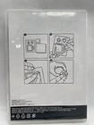 Stampin Up Art Gallery Clear Stamp Set Sentiments   Flowers 15 Stamps Good Luck