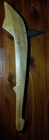 Hand Carved Pawnee Style Gunstock Warclub With Hand Forged Spike And Brass Tacks