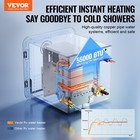 Vevor Rv Tankless Water Heater 15x15 In Propane Gas 55000btu With Controller