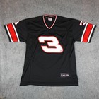 Vintage Dale Earnhardt Shirt Mens Large Nascar Racing Football Hockey Jersey  3