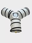 Pet Cat Tunnel Tube With 1 Play Ball Kitty Toys 3 Ways Cat Tunnels - New