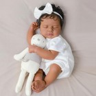 Reborn Baby Dolls Black Girl - 20 Inch Realistic African American Doll Newborn B