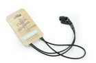 Peeper Keepers Eyeglass Retainer Cord Chain Holder  black Round Leather  1 Pack 