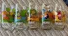 Vintage Libbey s Peanuts Glasses Mcdonald   s Camp Snoopy 1983 Complete Set Of 5