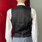 Moschino Cheap And Chic Velvet Double-breasted Vest W  Crown Buttons Size 50