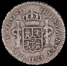 Peru - 1 Real - 1793  lme Ij  Carolus Iv