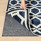 Felt And Rubber Non-slip Rug Pad 5  X 7  1 8  Thick Cushioned Gripper Dark Grey