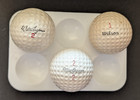 Vtg Lot - Signature Golf Balls - Walter Hagen - Cary Middlecoff - Tom Weiskopf