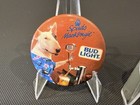 1987 Spuds Mackenzie Bud Light Button Pins Lot Of 2 Vintage Collectables
