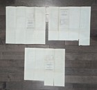 1855 Galveston Houston   Henderson Uncanceled Land Bonds Set      100   200   500 