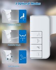 Bidet Fresh Water Spray Kit Non Electric Toilet Seat Attachment With Dual Nozzle