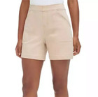 Nautica Jeans Women s High-rise Stretch Pull-on Shorts  Chino  Size Xl