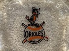 Vintage Baltimore Orioles 1960 s Square Glass Ashtray  Brooks Robinson  Mint 