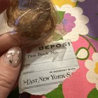 Vintage Lock Of Hair - Mourning memorial Or Baby Hair - 1948