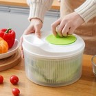 1pc Salad Spinner Lettuce Washer Dryer Strainer Crisper Kitchen Tool - New 