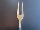 Georg Jensen Acorn Sterling Flatware Large Serving Fork-9 all Sterling mint     