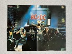 Ac dc 1987 Angus Young Swedish Poster Music Magazine Okej 1980s Rare Vintage