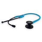 New Apex Cardiology Stethoscope - Sky Blue Steel Dual-headed Lifetime Warranty