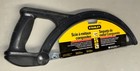 Stanley Composite Hacksaw Brand New 12  Blade Black Internal Steel I-beam Frame