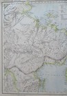 Eastern Russia Siberia Kamchatka 1883 Letts Scarce Map