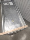 United Airlines Galley Waste Aluminum Catering Aviation Rolling Cart Double