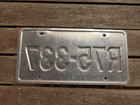 2011 West Virginia  License Plate R75 337