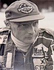 Signed Niki Lauda Photo Ferrari Mclaren 3x Formula One Champion F1 Autograph Psa