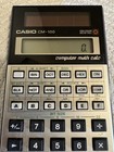 Vintage Casio Cm-100 Computer Math Calc Solar Calculator Made In Japan Tested