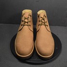 Orvis Boots Mens Size 10 Brown Nubuck Chukka Ankle Lace Up Lug Sole Casual