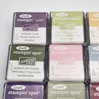 Lot Of 21 Stampin    Up Classic Stampin    Spots Ink Cube Pads 7 New Sealed 