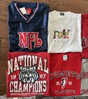 Vintage Y2k Lot Of 16 Shirts Bundle Reseller  Mixed Sports Nfl Nba Mlb Ncaa 