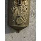 Antique Brass - Wall Mount Standard Mail Box - Letter Slot - Art Nouveau Style