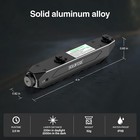 Solofish M-lok Mounted Green Beam Laser Sight With Picatinny Rail For Rifle Gun