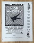 High Anxiety  1977  Original Movie Pressbook 19 Pages 8 1 2  X 11  Uncut