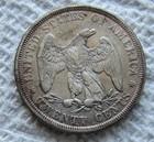 1876 20 Cent Piece Rare Key Date Type Coin Twenty Cent Piece Xf   Au Cleaned