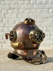 Antique Us Navy Diving Helmet Heavy Marine Divers Helmet Collectible