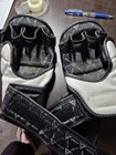 Rdx Sports Ggr T6u Mma Boxing Sparring Heavy Bag Training Gloves Blue Small New