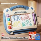 Kids Magnetic Drawing Board Toy  Cartoon Writing Doodle Pad For Toddlers