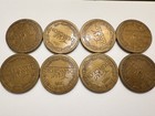 D d True Dungeon Token Coins Including Rare And or Quest - 8 Pieces