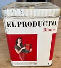 El Producto Extra Long Blunts Large Empty Metal Tin Container Vtg 2 For 25 Cents