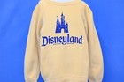 Vtg 70s Disneyland Disney Theme Park Sleeping Beauty Castle Sweatshirt Youth L
