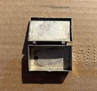 Vintage Navajo Sterling Silver Pill Box Stampwork Native American Handmade