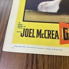 1958 The Gunfight At Dodge City Movie Lobby Card Poster Joel Mccray Julie Adams