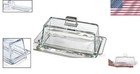 Versatile Airtight Butter Dish With Stainless Steel Knife - 8 1  L  Clear
