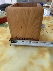 Cutco Utensil Holder Caddy Container Wooden 4  X 4  X 5     Kitchen Storage